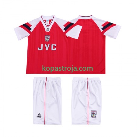 Billiga Fotbollströjor Arsenal 1992 Retro Barn Hemma tröja 1994 Kortärmad